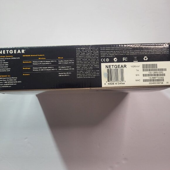 Netgear WGR614 54MBPS 4 Port 10/100 Wireless G Router (WGR614v7) - Picture 5 of 6